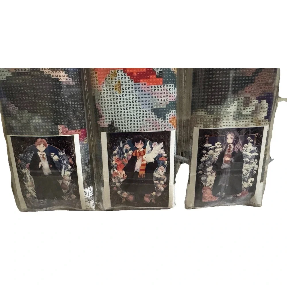 Harry Potter Set Of Three‎ Diamond Painting, All Different Complete Set